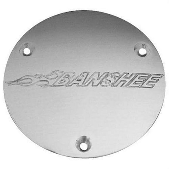 MODQUAD FLAME BANSHEE STYLE SIDE CASE INSERTS POLISHED ALUMINUM FOR ALL YAM
