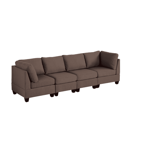 MODULAR SET - 4PC in Black Coffee 00150