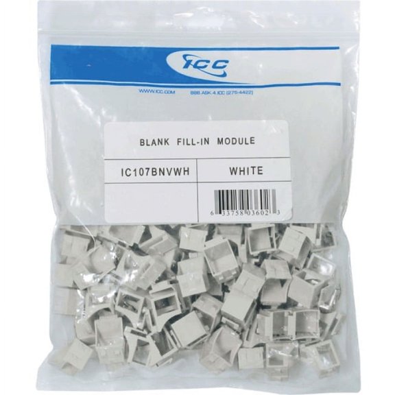 ICC Blank Fill-in Insert for HD Style (ic107bnvwh)