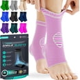 thumbnail image 1 of MODVEL Ankle Brace,  Pink,  XL, (2 Pack), 1 of 9