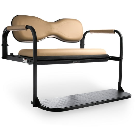 MODZ® Flip4 Club Car DS Golf Cart Rear Seat Kit – Choose Color & Model