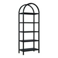 thumbnail image 1 of Moe's Home Collection Contemporary Wood 5-Shelves Bookcase in Black, 1 of 9