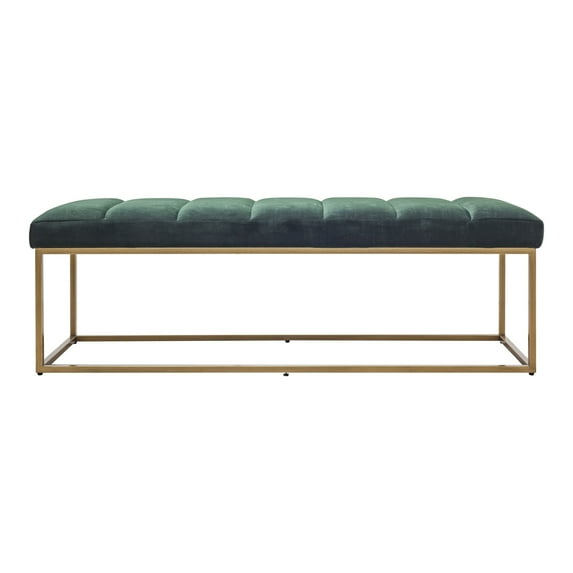MOE'S Home, KATIE BENCH DARK GREEN