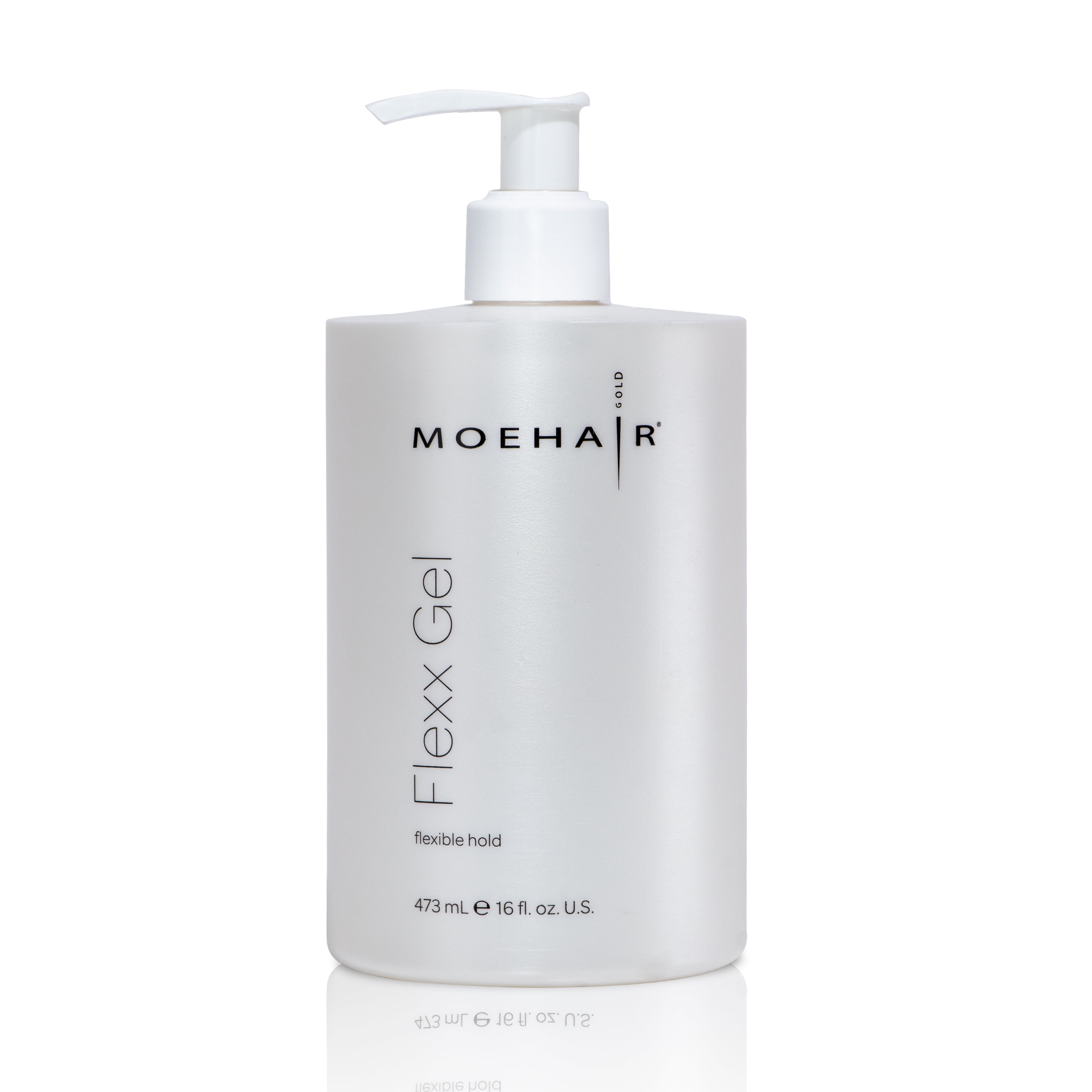 MOEHAIR Flexx Gel ( 16 Fl oz. ) Flexible Hold Styling Gel for Texture and Moisture with Shine to Hair. Hair Gel for Women and Men