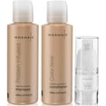 thumbnail image 1 of MOEHAIR Travel Pack of Protein Infused Shampoo (3.4 Fl. Oz), Color Alive Conditioner (3.4 Fl. Oz) and Hair Serum (0.51 Fl. Oz) | Travel Shampoo and Conditioner with Frizz Ease Serum | Sulfate-Free, 1 of 7