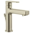 thumbnail image 1 of MOEN 40051BN Slate Brushed Nickel Single Hole Single-handle Bathroom Faucet w/ Metal/plastic Drain Assembly, 1 of 2