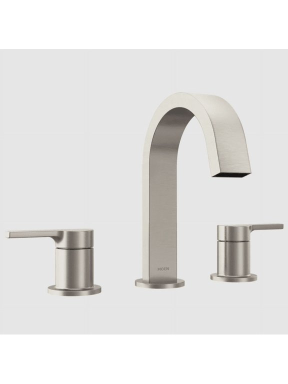 84154SRN Avri two-handle high arc bathroom faucet, Spot Resist Brushed Nickel