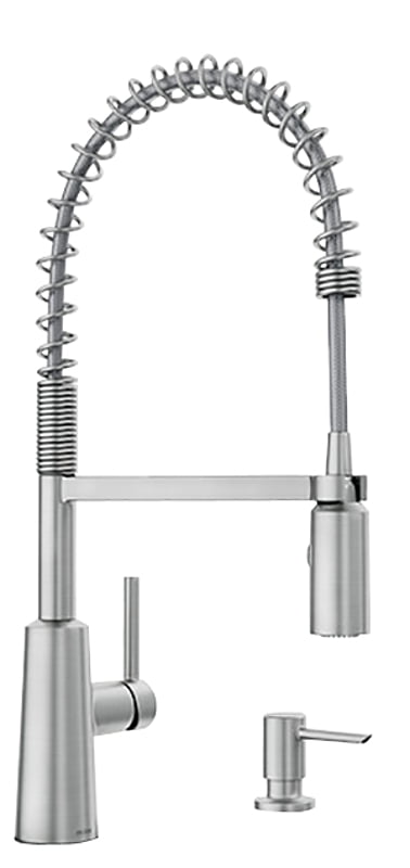 MOEN 87897SRS FAUCET KTN SPRING SS