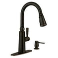 thumbnail image 1 of MOEN 87997BRB Coretta Single-Handle Pull-Down Sprayer Kitchen Faucet with Reflex and Power Boost in Mediterranean Bronze, 1 of 1