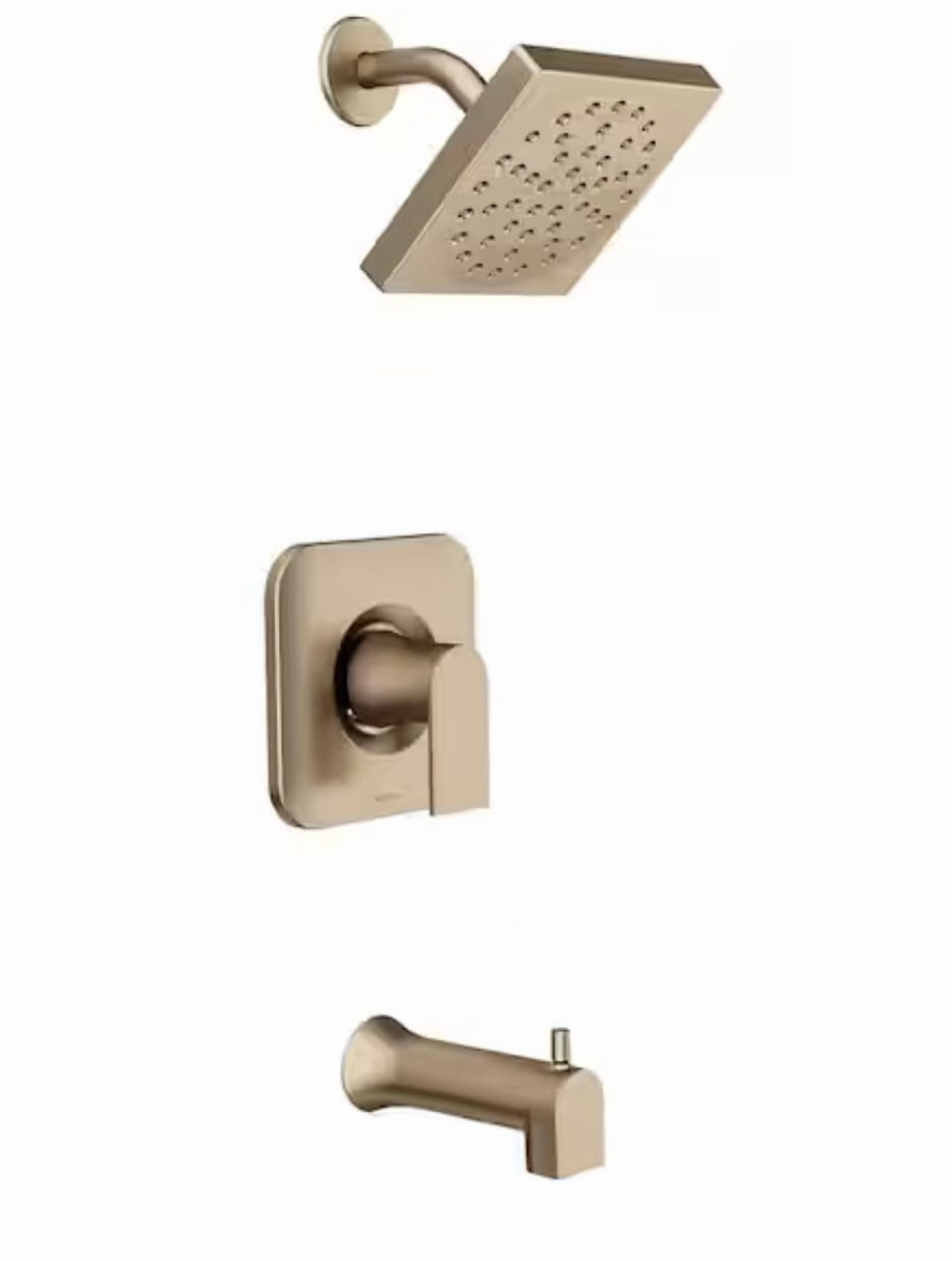 MOEN Genta 82760BZG Tub and Shower Faucet Bronze Gold Finish
