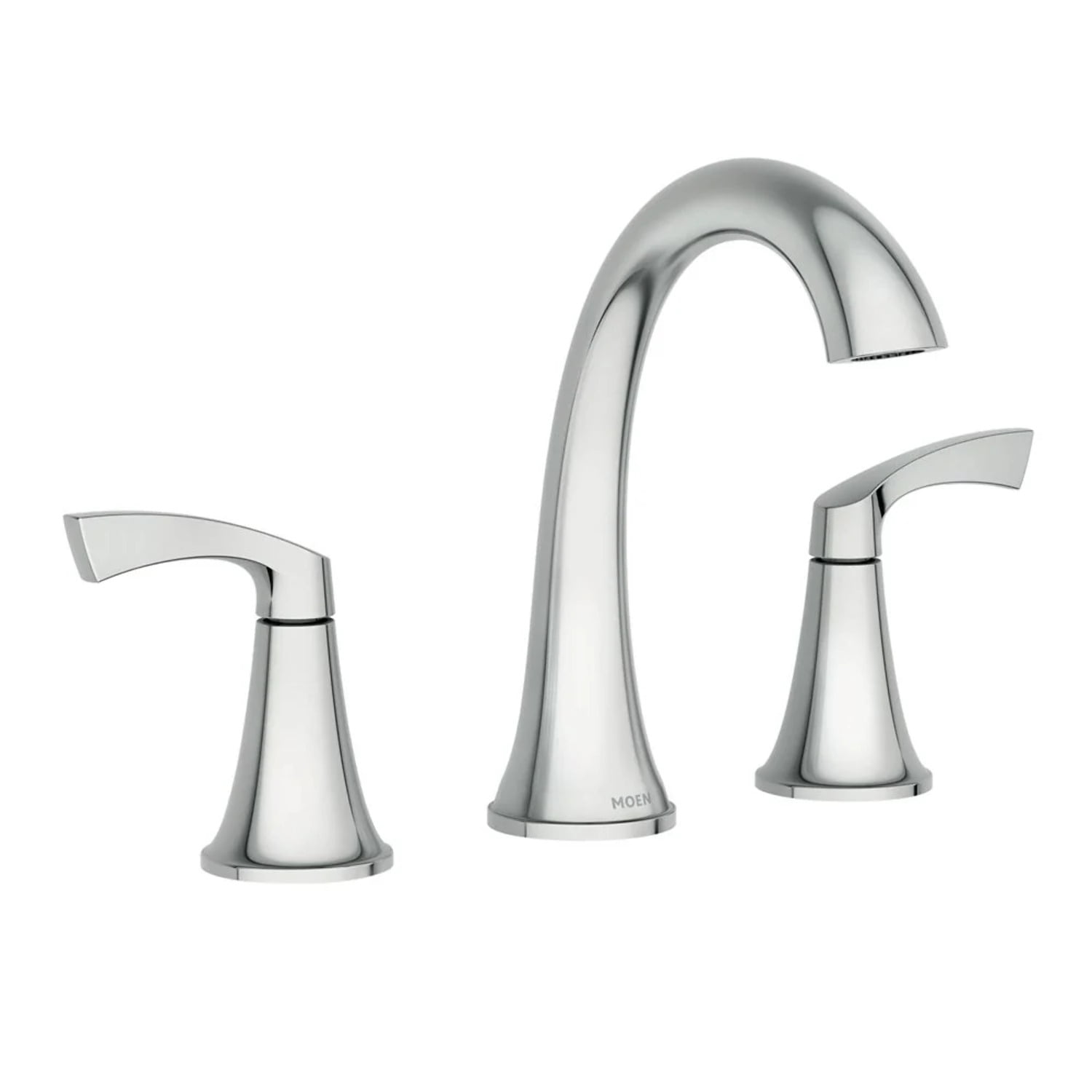 Abbie Polished Chrome 2-Handle Widespread Bathroom Faucet