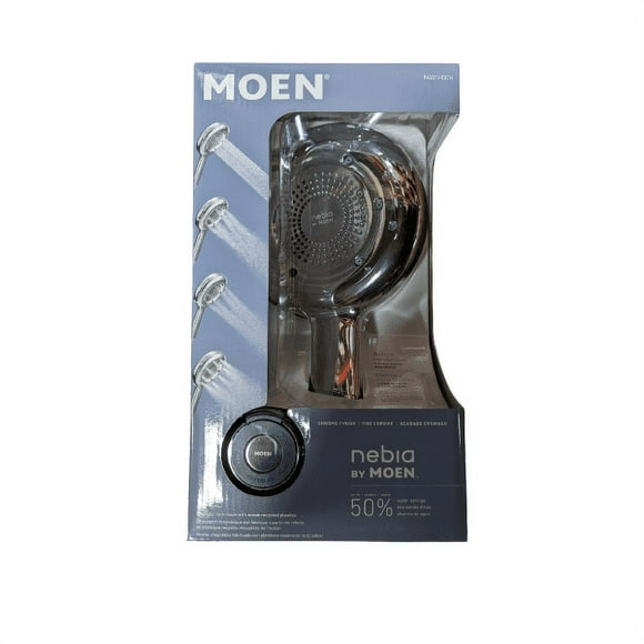 MOEN Nebia 4-Spray Patterns 6.5 Wall Mount Magnetix Handheld Shower Head Chrome