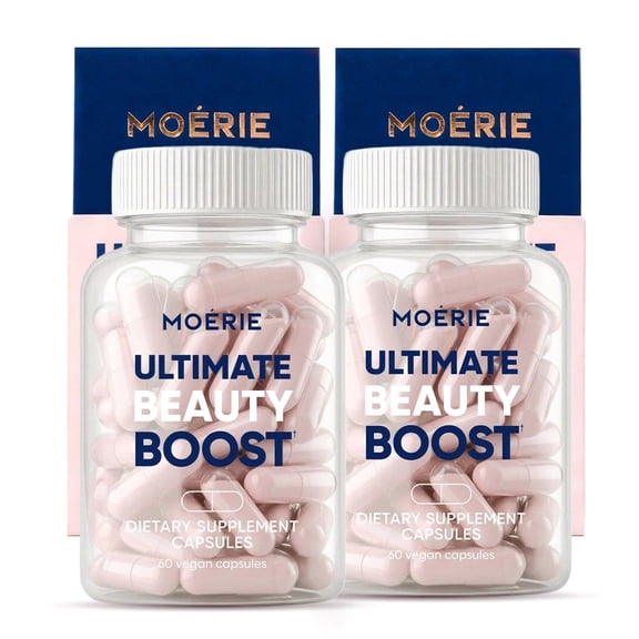 MORIE Ultimate Beauty Boost Hair Growth Supplements, 2 pack - 120 capsules