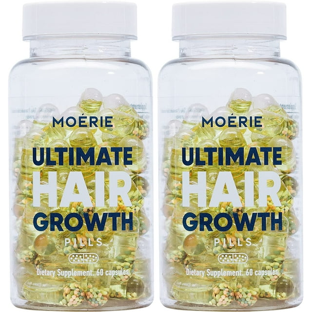 MOERIE Hair Growth Supplement for Women & Men Hair Skin and Nails