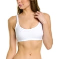 thumbnail image 1 of MOEVA womens  Liliana Bikini Top, L, White, 1 of 3