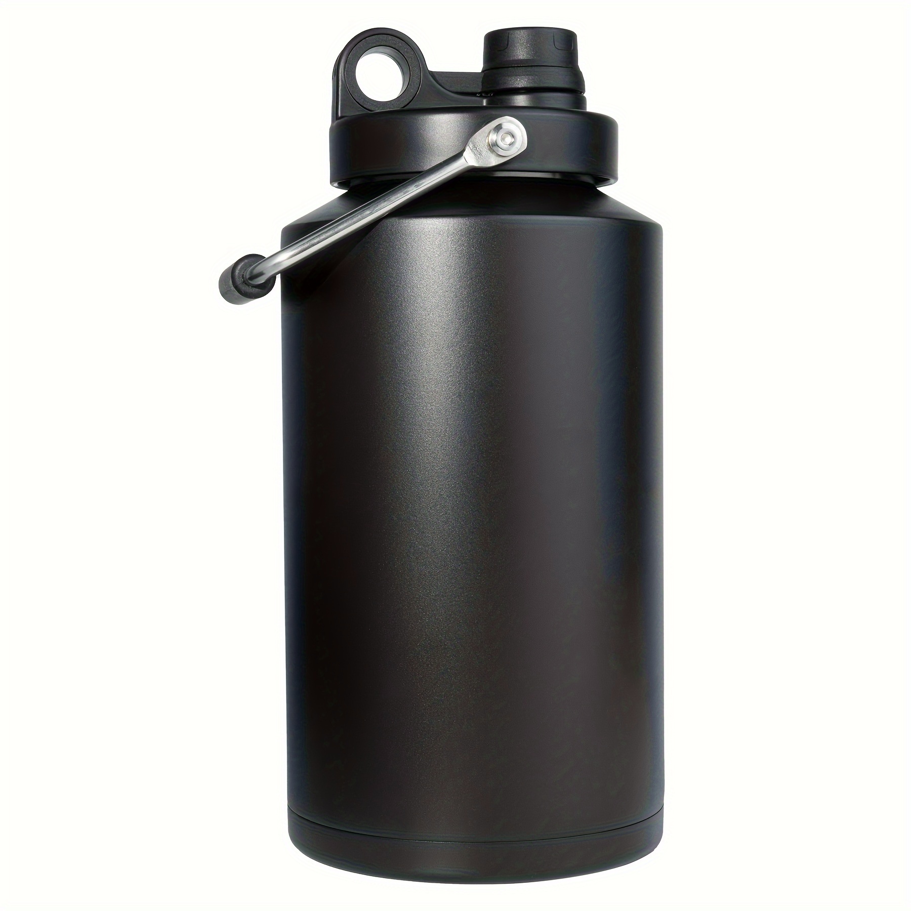 MOFF Kerilyn Insulated Gallon Jug with Handle One Gallon 128oz Stainless  Steel Large Double Vacuum Water Bottle for Hot & Cold Drinks Wide Mouth  Sweat Proof Great for Travel Campin - Walmart.com