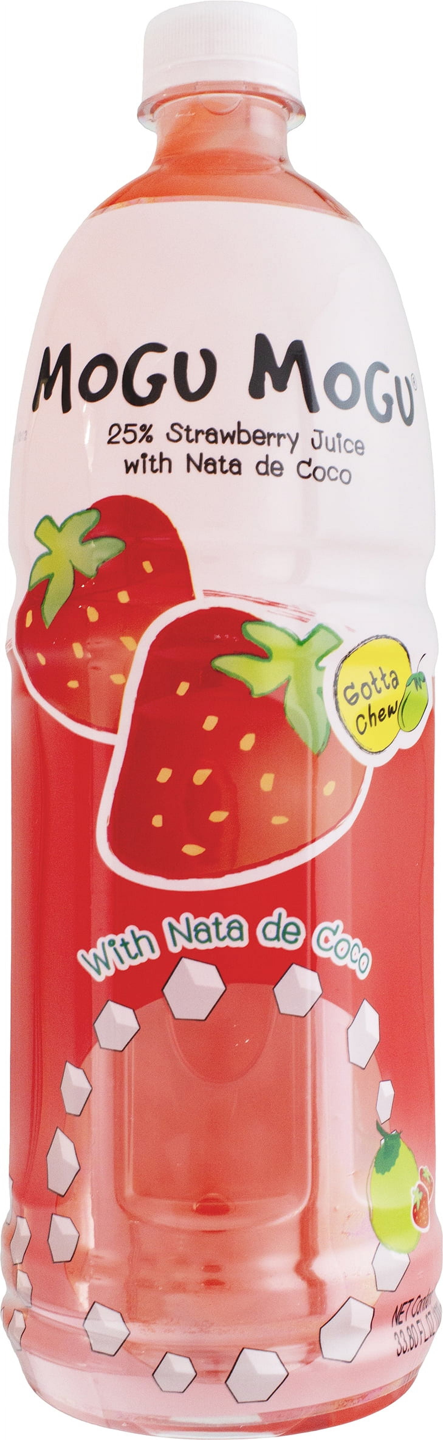 mogumogu MOGU MOGU STRAWBERRY WITH COCO, 33.8 Fl OZ. - Walmart.com