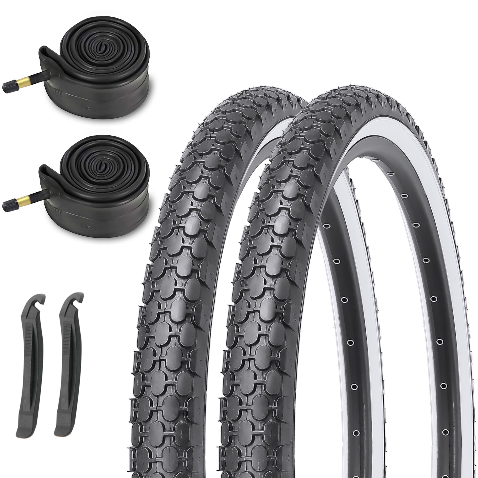 MOHEGIA Cruiser Bike Tire 26" x 2.125", White