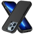 thumbnail image 1 of MOHEYO Shockproof Case Protective Heavy Duty Dual Layer Cover Compatible with Apple iPhone 14 - Black, 1 of 9