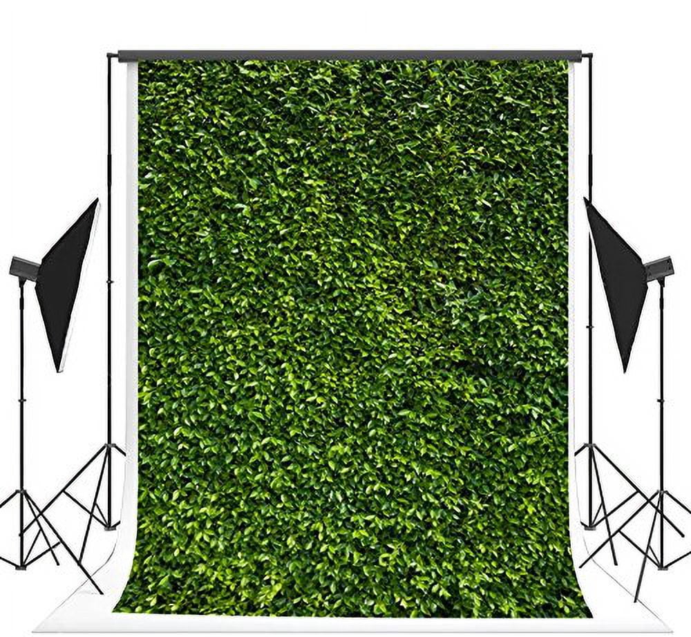 MOHome 5x7ft Nature Green Leaves Backdrops Photography Wedding or