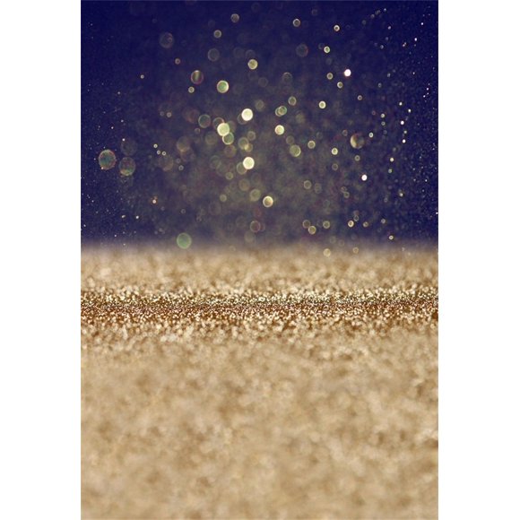 MOHome 5x7ft Photography Background Golden Dream Particle Spot Halos Abstract theme Photo Shooting Portraits Background Photo Studio Props