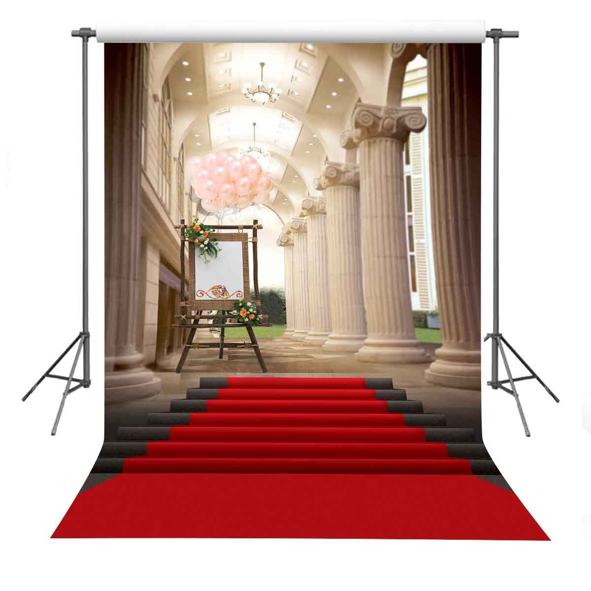 MOHome 5x7ft Red Carpet Photography Backdrop Studio Photo Props ...
