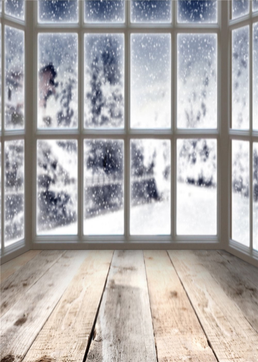 MOHome 5x7ft Winter Indoor Photography Backdrops Window Backgrounds ...