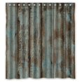 thumbnail image 1 of MOHome barn wood western country With Design Shower Curtain Waterproof Polyester Fabric Shower Curtain Size 66x72 inches, 1 of 2