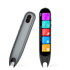 MOIDYOU Translation Pen&Scan Reader Pen for Language Learners,Dyslexia&Learning Difficulties,Translator Pen for 142 Language(Grey)