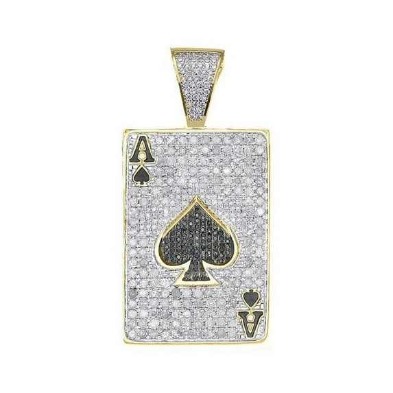 MOISSANITE DIAMOND HIP Hop Style Plying Card Pendant/Brilliant Diamond Hip Hop Pendant,Moissanite Pendant Man,Moissanite Pendant Jewelry