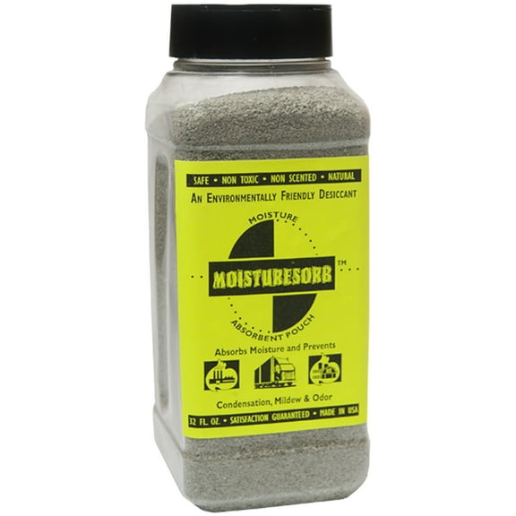 MOISTURESORB Natural Moisture Remover Eco Desiccant Powder: 50 lb.