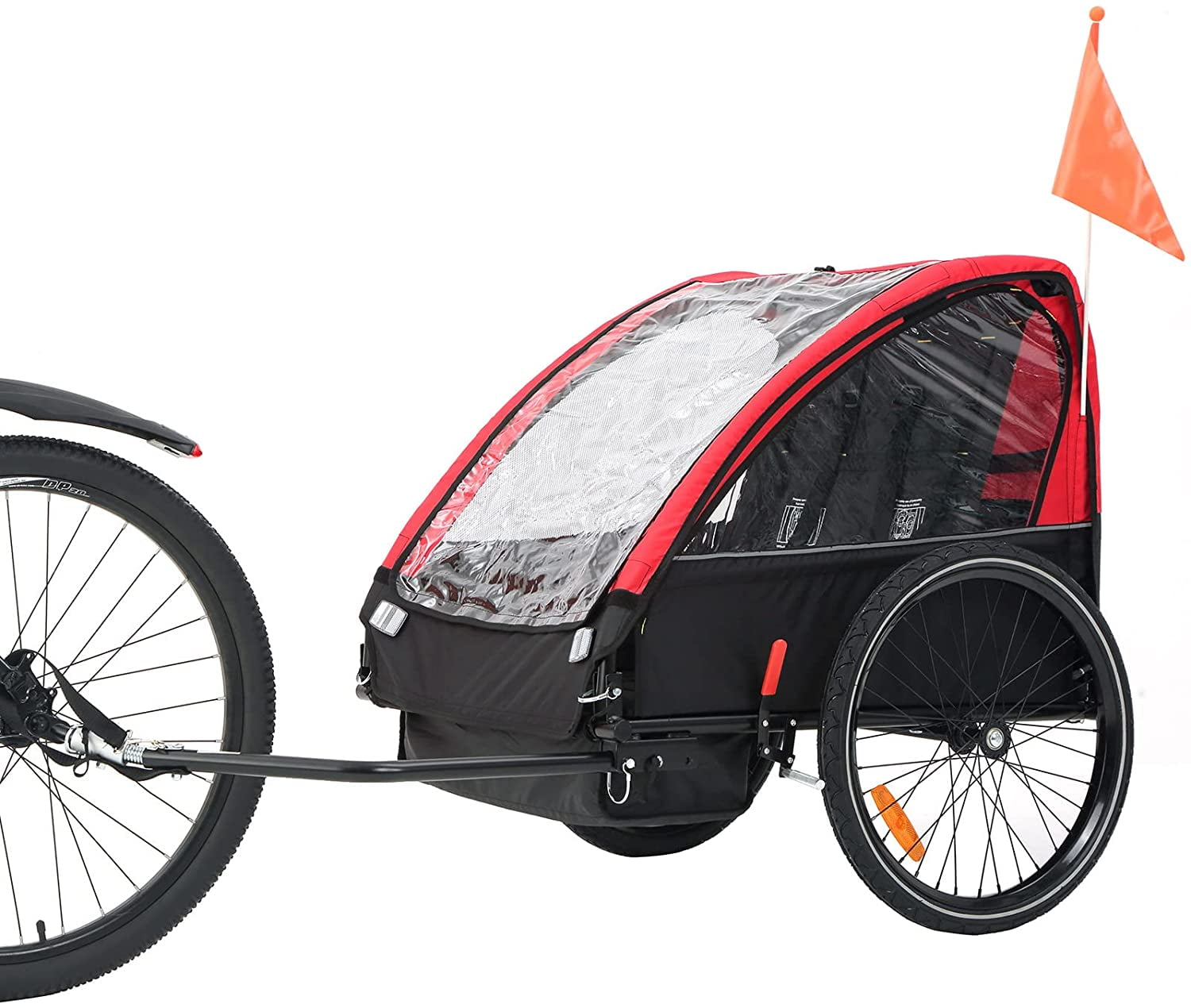 Child bike trailer double hotsell