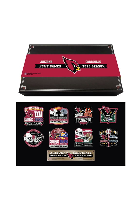 Arizona Cardinals 2023 Game Day Pin Collector Set