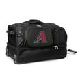 thumbnail image 1 of MOJO Arizona Diamondbacks Black 27'' 2-Wheel Drop Bottom Rolling Duffel Bag, 1 of 2