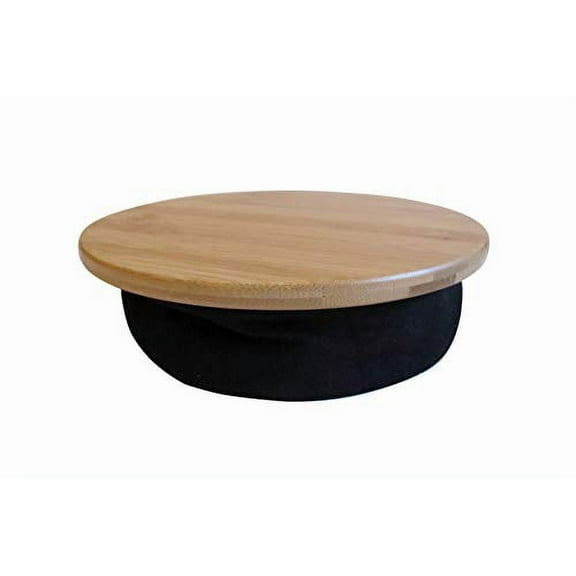 MOJO Beanbag Mousepad - Ergonomic Comfortable Mouse Pad for Sofa, Bed, Lap, Couch, and Anywhere Else (Bamboo Wood)