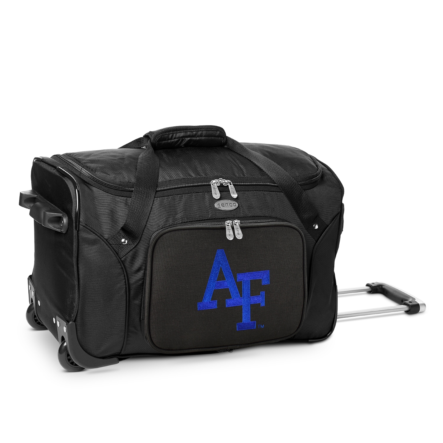 MOJO Black Air Force Falcons 22" 2-Wheeled Duffel Bag