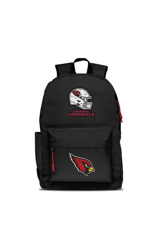 Black Arizona Cardinals Two Logo Campus Backpack
