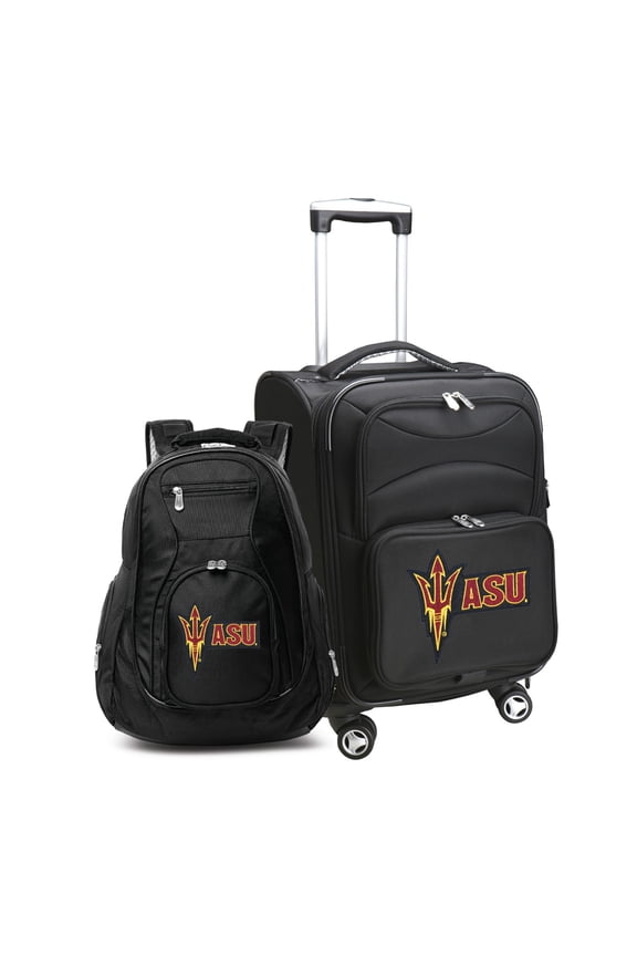 Black Arizona State Sun Devils Softside Carry-On & Backpack Set
