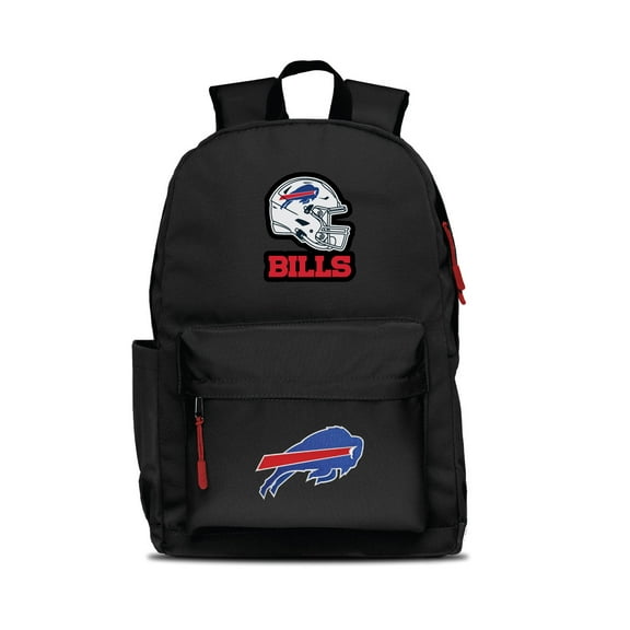 MOJO Black Buffalo Bills Two Logo Campus Backpack