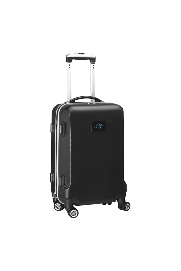 Black Carolina Panthers 21" 8-Wheel Hardcase Spinner Carry-On Luggage
