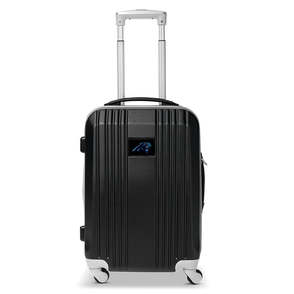 MOJO Black Carolina Panthers 21" Hardcase Two-Tone Spinner Carry-On