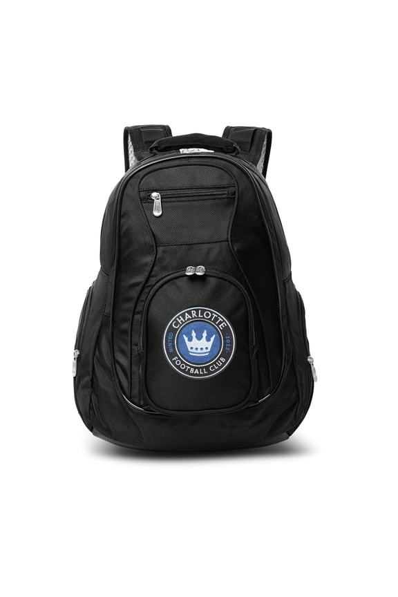 Black Charlotte FC 19" Premium Laptop Backpack
