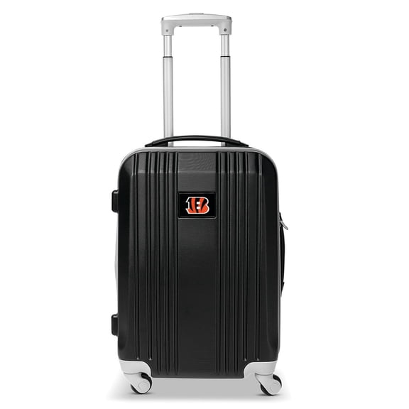 MOJO Black Cincinnati Bengals 21" Hardcase Two-Tone Spinner Carry-On