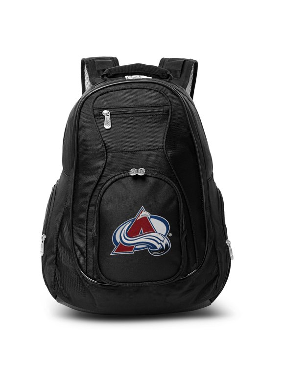 Black Colorado Avalanche 19'' Laptop Travel Backpack