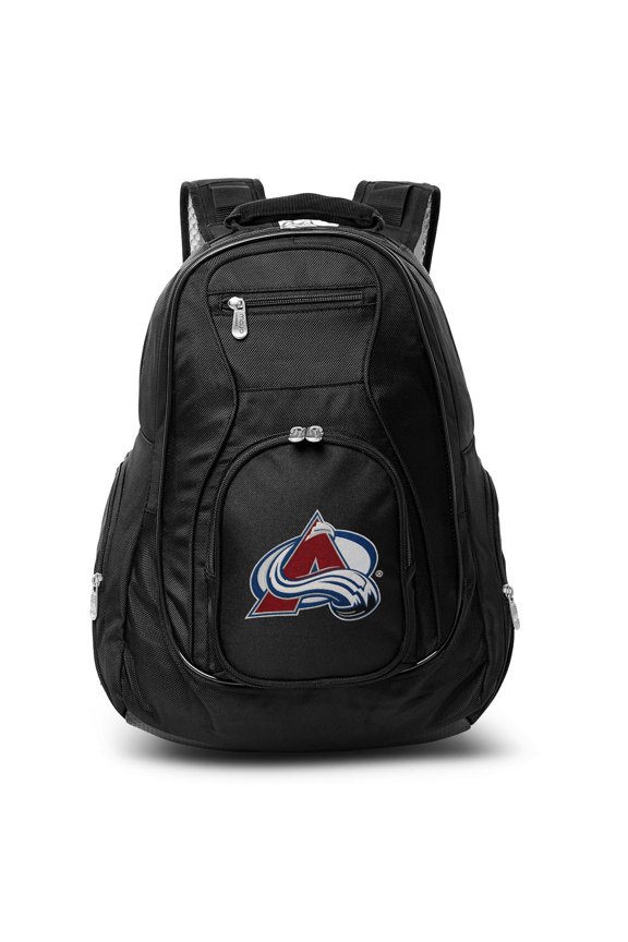 Black Colorado Avalanche 19'' Laptop Travel Backpack