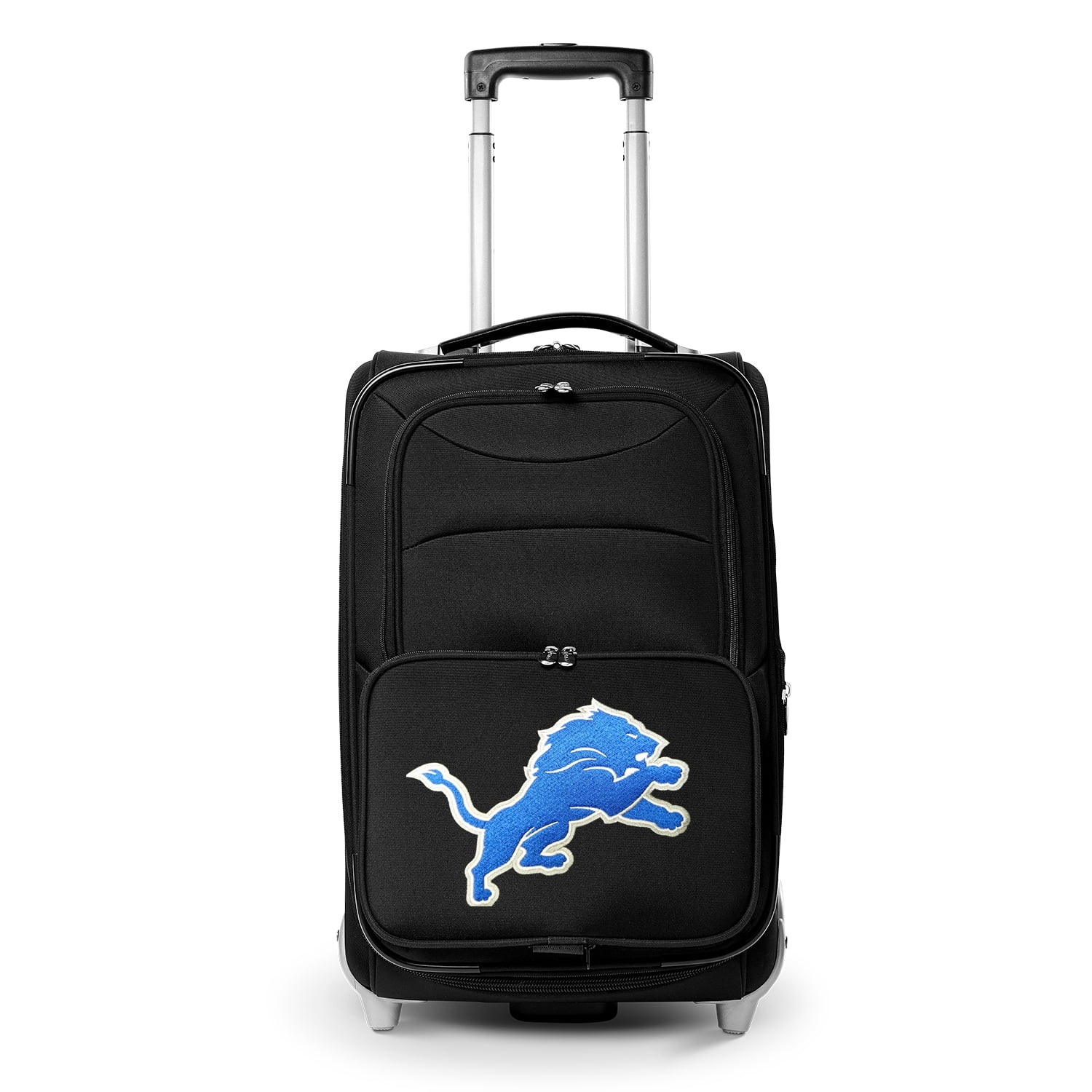 MOJO Black Detroit Lions 21" Softside Rolling Carry-On Suitcase
