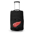 thumbnail image 1 of MOJO Black Detroit Red Wings 21" Softside Rolling Carry-On Suitcase, 1 of 7