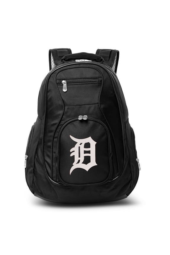 MOJO Black Detroit Tigers 19'' Laptop Travel Backpack
