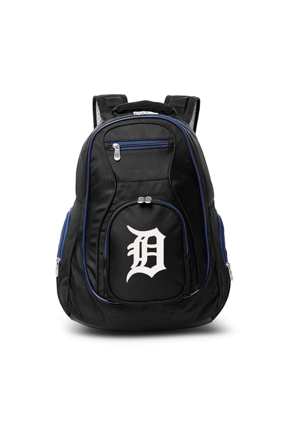 MOJO Black Detroit Tigers Trim Color Laptop Backpack
