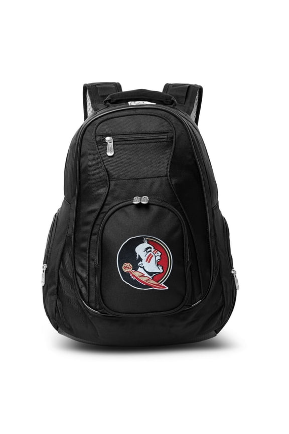 Black Florida State Seminoles 19'' Laptop Travel Backpack